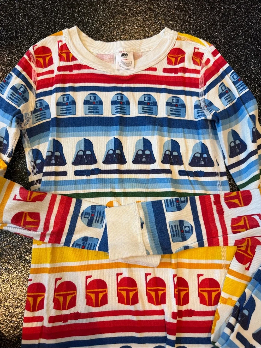 Hanna Anderson Star Wars PJs, Size 10